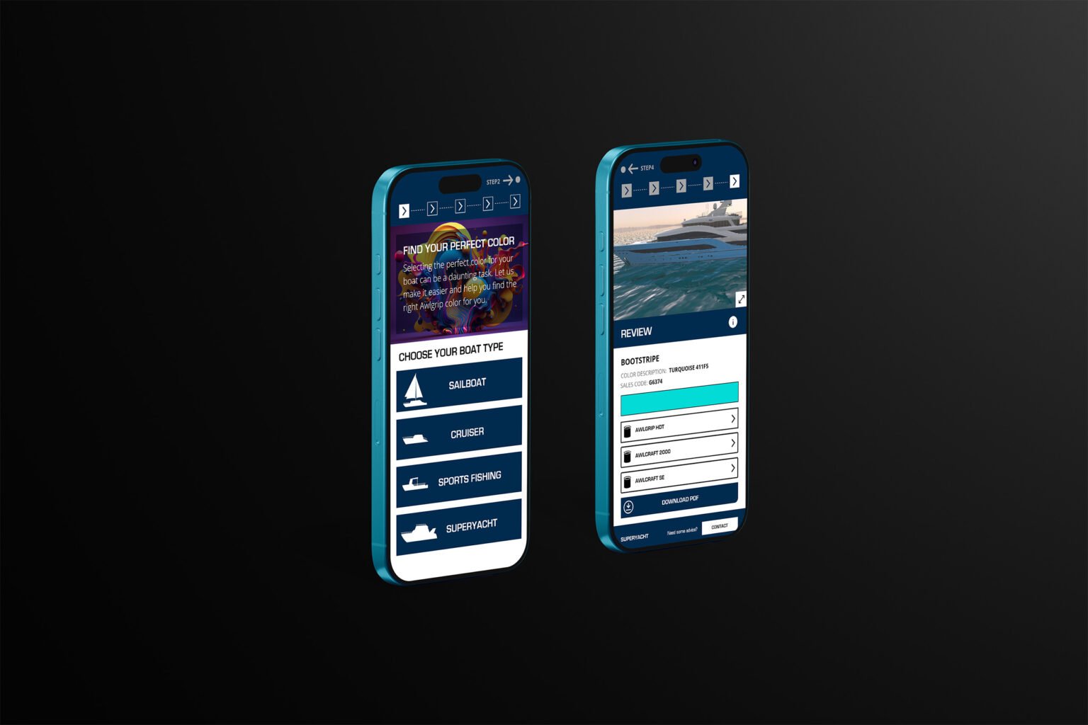 Awlgrip App Ui Design